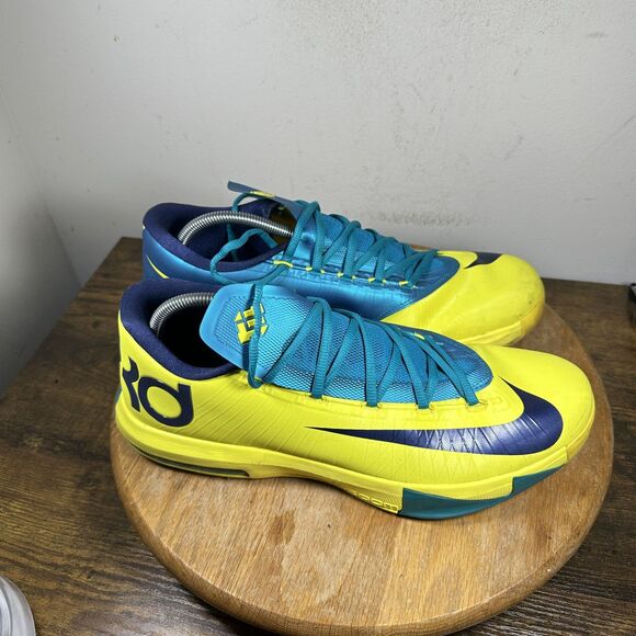 Nike KD VI Shoes Mens Size 12 599424-700 Basketball Sneakers